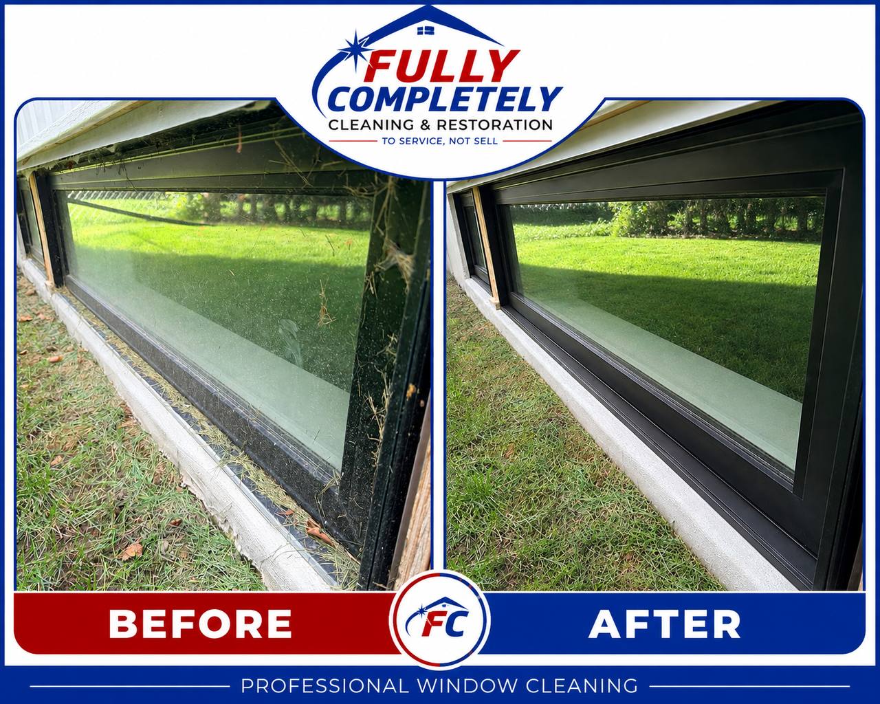 Window Detailing Before and After